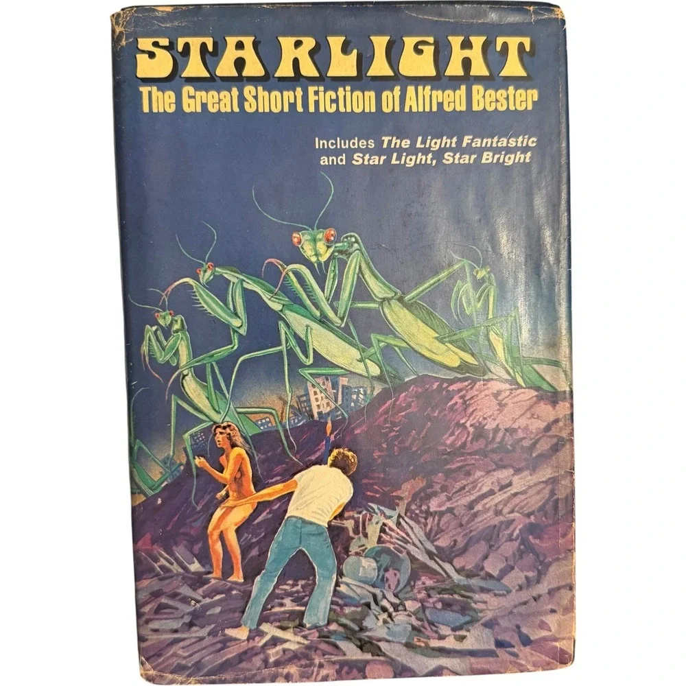 Alfred Bester Starlight‎ Great Short Fiction Hardcover Book 1976 Vintage Sci-Fi